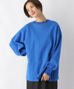 LEPSIM サイドリブカットソー レプシィム トップス カットソー・Tシャツ ブルー ホワイト グレー