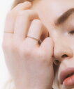 les bon bon les bon bon/diamond half eternity ring YG リング ギフト セットアップセブン アクセサリー・腕...
