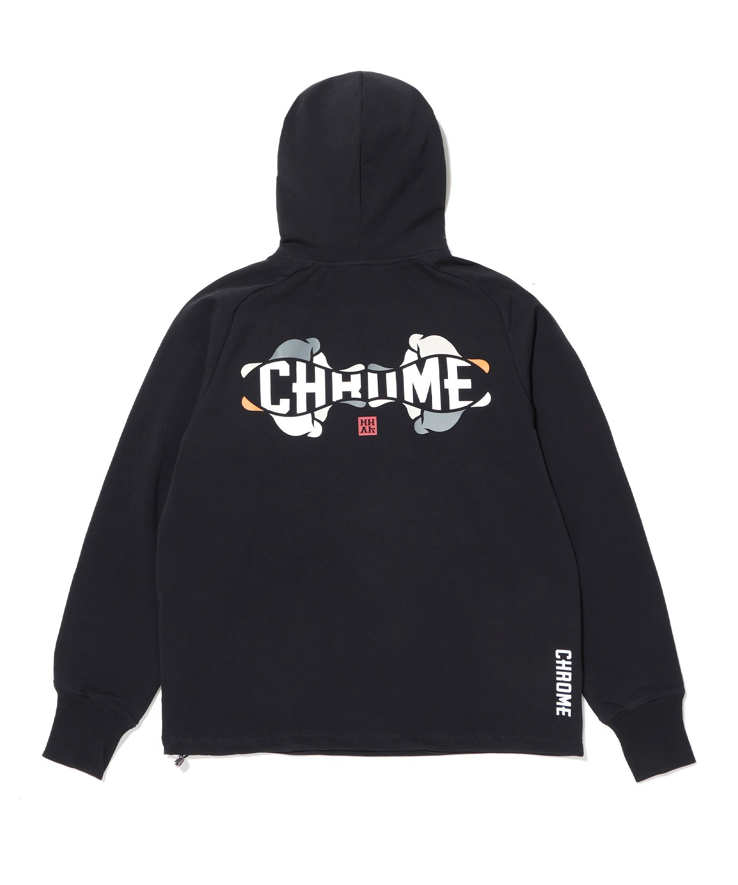(M)ULTRA STRETCH HOODIE MHAK クローム トップス パーカー・フーディー ブラック