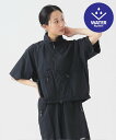 【SALE/20%OFF】B:MING by BEAMS WILD THINGS / サプレックス ショートスリーブ ジャケット(S~M) 25SS 半袖 撥水 レジャー フェス 日除け防止 ビーミング ライフストア バイ ビームス ジャケット・アウター ブルゾン・ジャンパー ベージュ ブラック【送料無料】