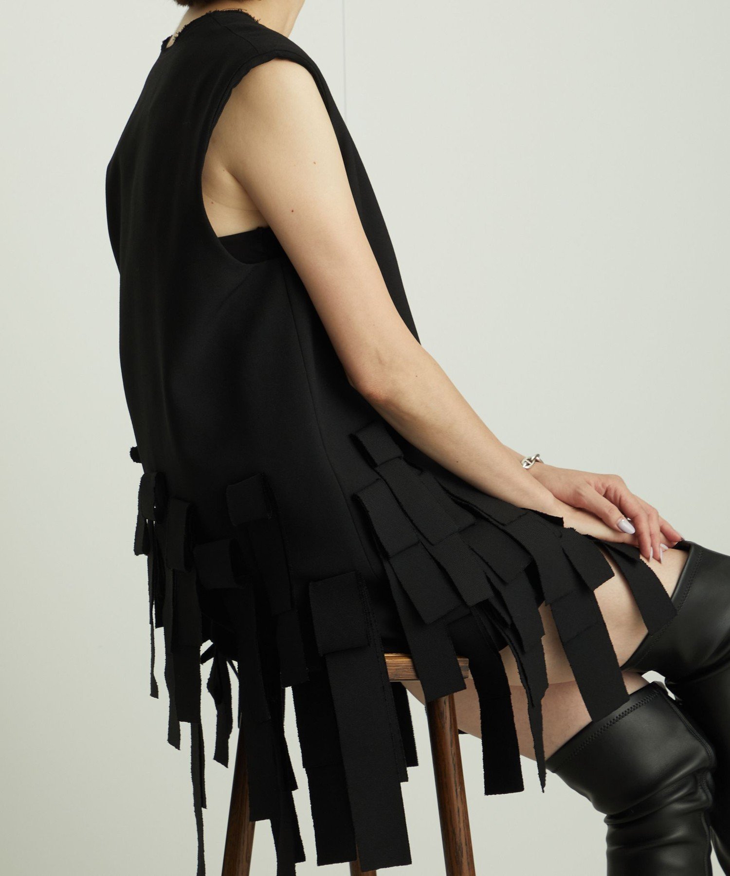 Rakuten Fashion㤨AEWEN MATOPH AEWEN MATOPHե󥸥ߥ˥ԡ ʥƥåɥ ԡɥ쥹 ԡ ١ ֥å̵ۡפβǤʤ55,000ߤˤʤޤ