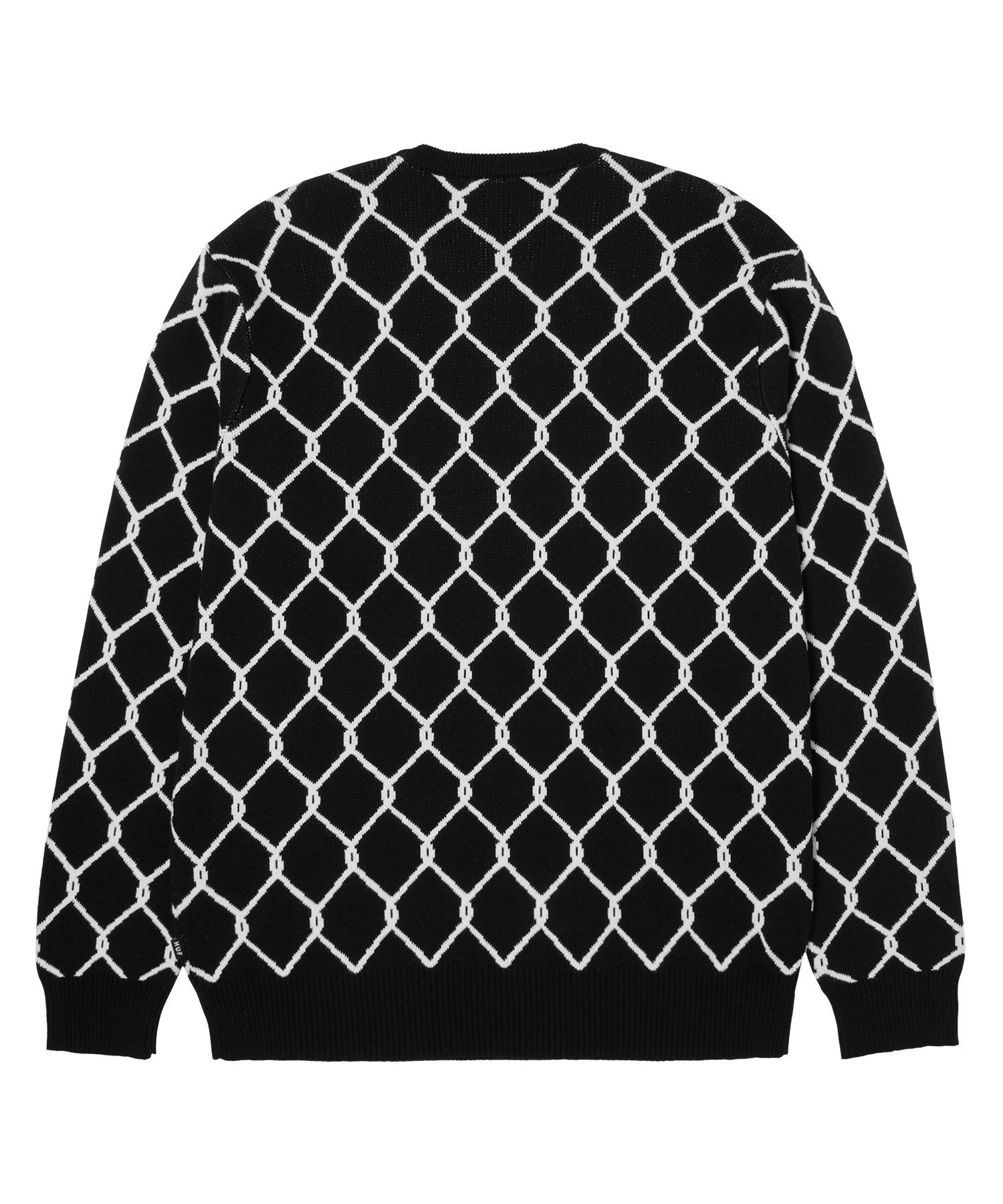 HUF BREAKTHROUGH CREWNECK SWEATER / HUF ハフ セーター ニット ハフ トップス ニット ブラック【送料無料】