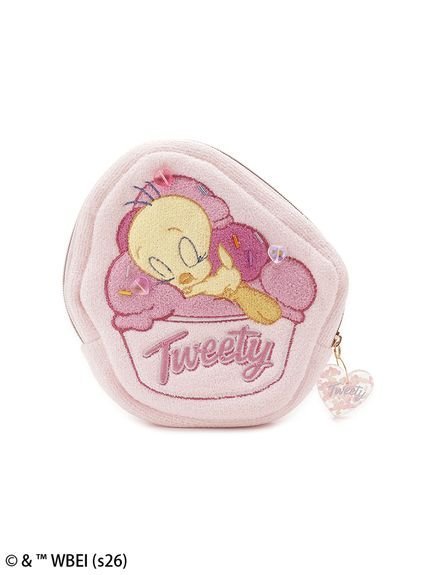 SNIDEL HOME 【Tweety】ポーチ スナイデルホーム 財布・ポーチ・ケース ポーチ イエロー