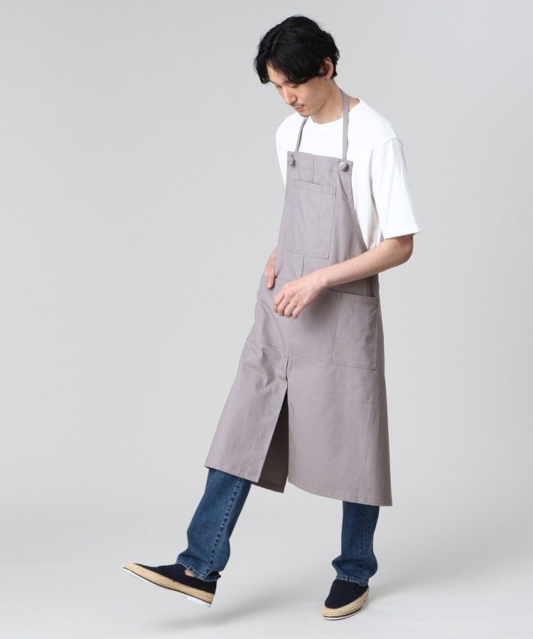 NAPRON エプロン TAKEO KIKUCHI 【NAPRON別注】 UTILTY APRON タケオキクチ 食器・調理器具・キッチン用品 その他の食器・調理器具・キッチン用品 ブルー ブラック ブラウン【送料無料】