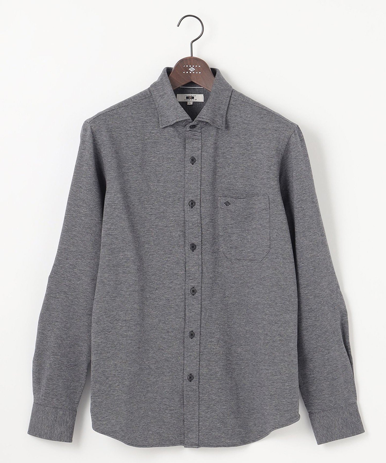 【SALE/30%OFF】JOSEPH ABBOUD 【キングサイズ・ストレッチ】コンフォートジャージーシャツ ジョセフアブード トップス シャツ・ブラウス ネイビー レッド ホワイト グレー【送料無料】