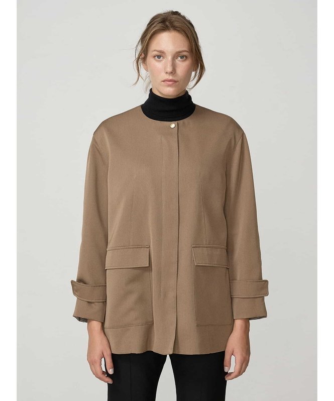 【SALE／30%OFF】Aquascutum WOMEN クラブチェックコンビ ジャケット アクアスキュータム ジャケット・アウター テーラードジャケット・ブレザー ブラウン【送料無料】