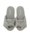 【SALE/30%OFF】Francfranc 接触冷感 リブクロスルームシューズ グレー フランフラン インナー・ルームウェア その他のインナー・ルームウェア...