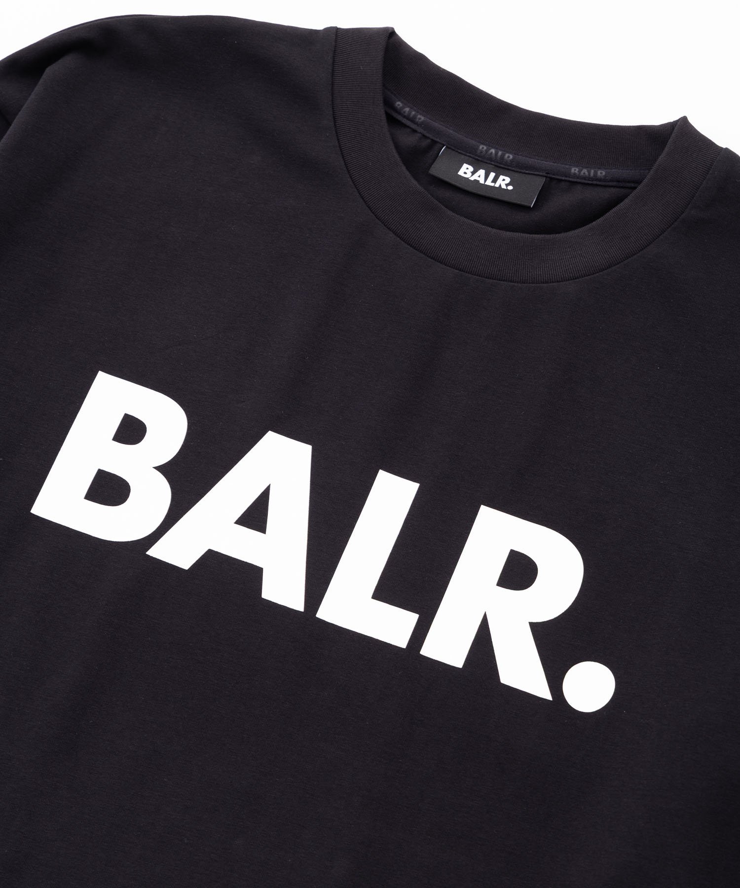 BALR. JP BRAND LONGSLEEVE T-SHIRT ボーラー トップス カットソー・Tシャツ ホワイト ブラック【送料無料】