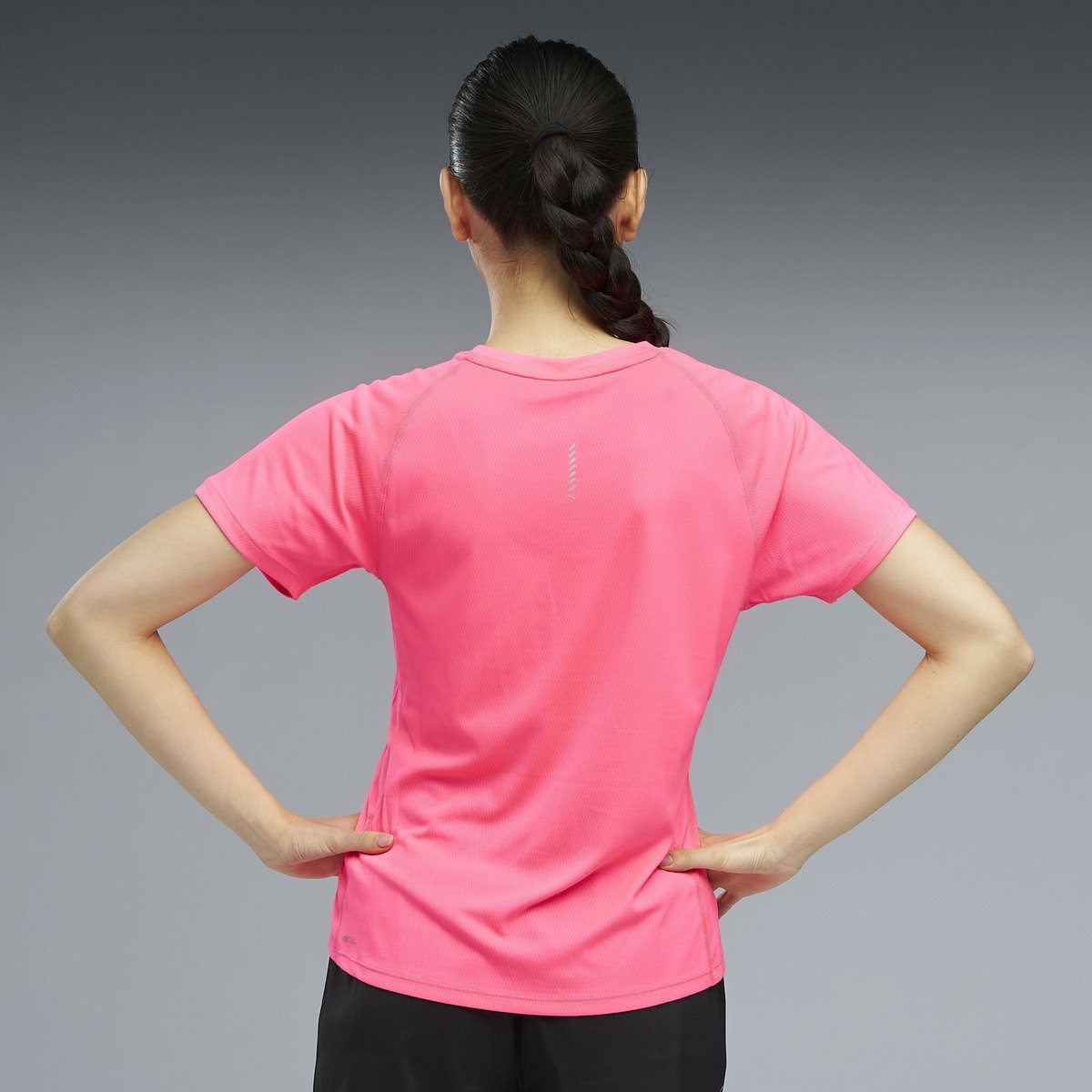 PUMA ウィメンズ ランニング ラン ヴェロシティ 半袖 Tシャツ RUN VELOCITY TEE W (POLY) プーマ トップス カットソー・Tシャツ ピンク【送料無料】