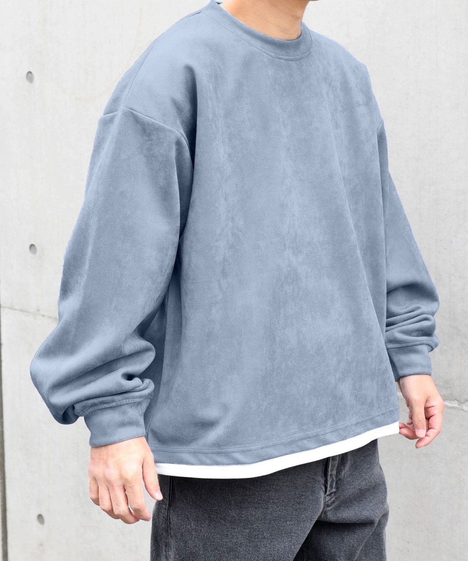 【SALE／40%OFF】SHIPS any SHIPS any: ＜洗濯機可能＞フェイクスエード (ポリエステル) / レイヤード ..