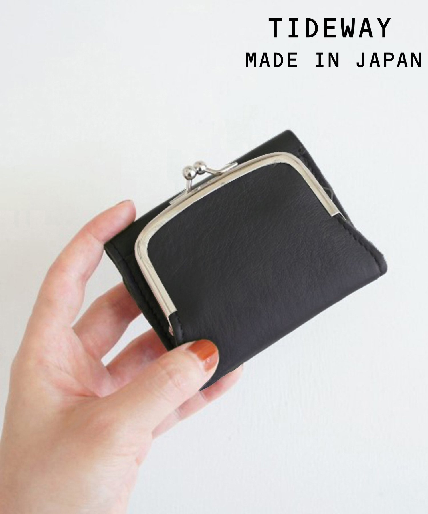 TIDEWAY TIDEWAY/(U)SHEETS MINI WALLET セットアップセブン 財布 ポーチ ケース 財布 ブラック グレー【送料無料】