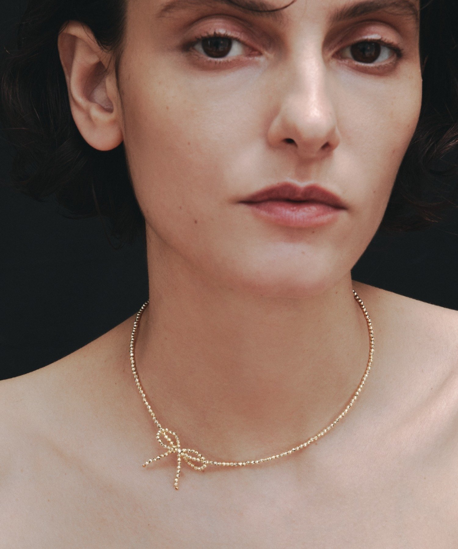 les bon bon les bon bon/waltz dore necklace BOB433 ネックレス ギフト セットアップセブン アクセサリー・腕時計 ネックレス ゴールド