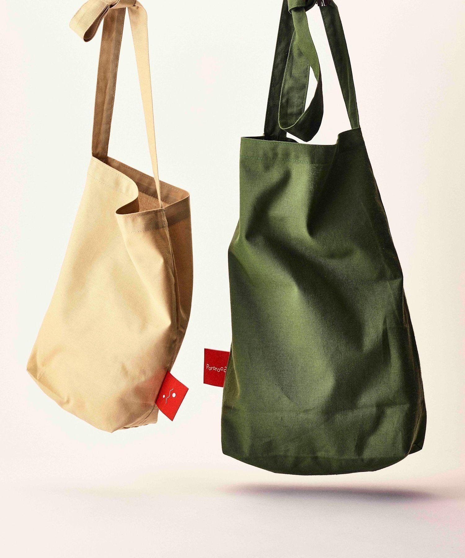 Pororoca 【Pororoca / ポロロッカ】トートバッグ Mサイズ ポロロッカ バッグ トートバッグ カーキグリーン