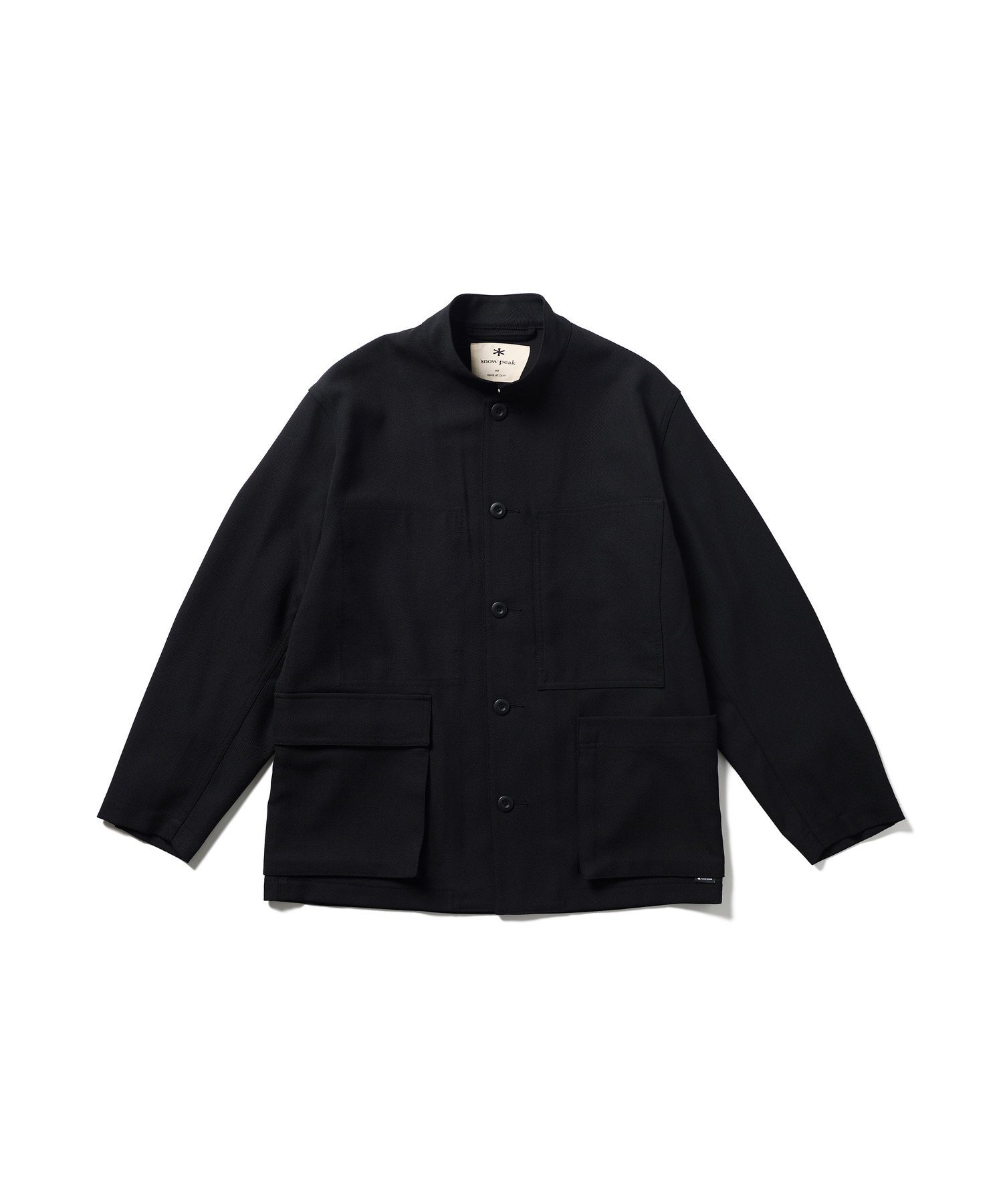 【SALE／60%OFF】Snow Peak Hybrid Wool Utility Jacket スノーピーク ジャケット・アウター その他のジャケット・アウター ブラック グリーン【送料無料】