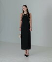 【SALE/50%OFF】Leja LEJA-ローズボレロシアースリーブIラインワンピースドレス 結婚式 レディース レジャ ワンピース・ドレス ドレス ブラック グレー グリーン【送料無料】