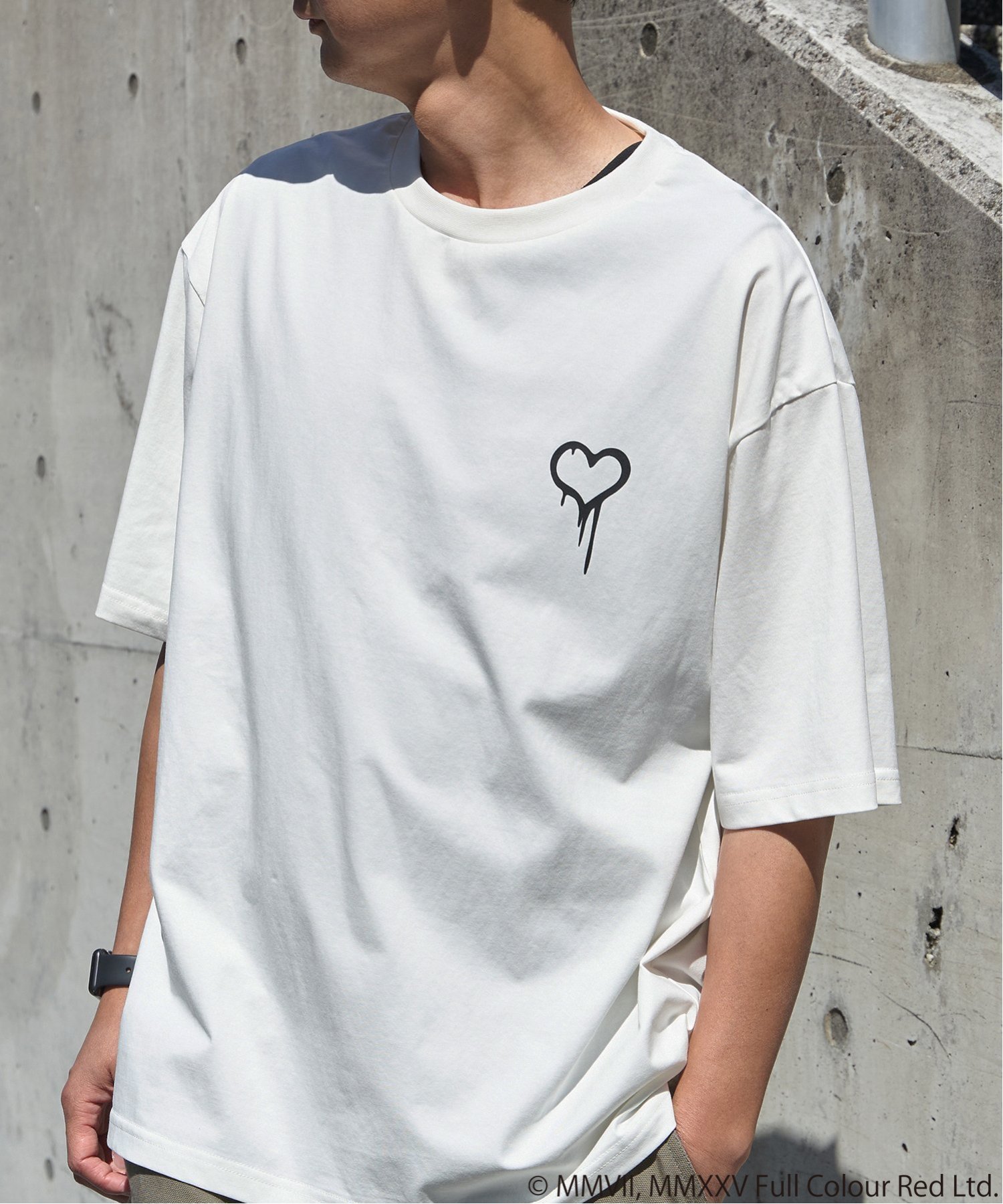 VENCE share style MENs 【接触冷感】Banksy バンクシー Love Rat プリントT ヴァンス エクスチェンジ トップス カットソー・Tシャツ グレー ホワイト ブラック
