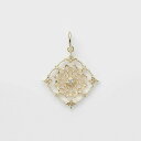 agete K10ダイヤモンドチャーム アガット アクセサリー・腕時計 その他のアクセサリー・腕時計 イエロー【送料無料】