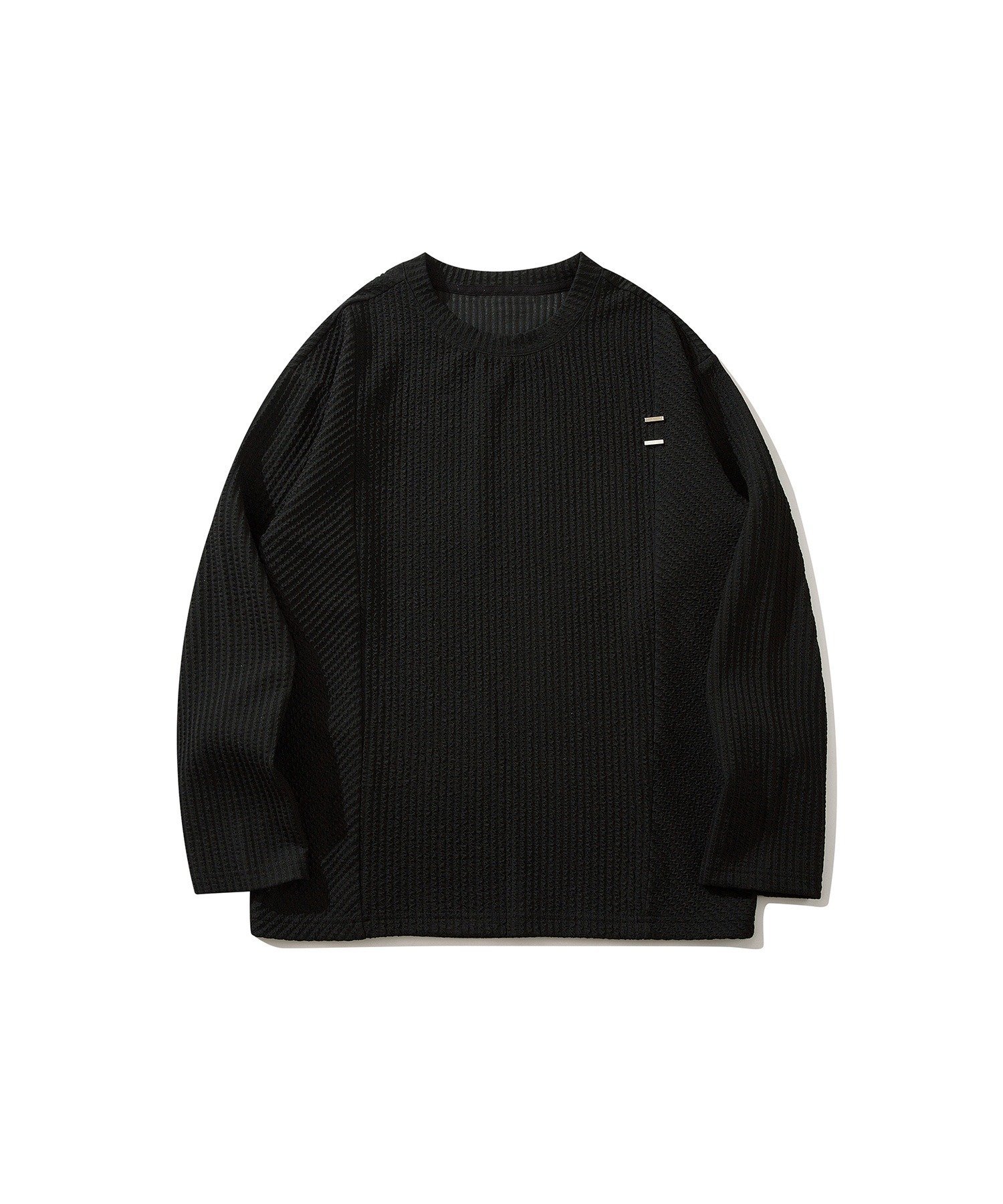 aimoha MENS/ビッグシルエットカットソー アイモハ トップス カットソー・Tシャツ ブラック ネイビー ベージュ グリーン