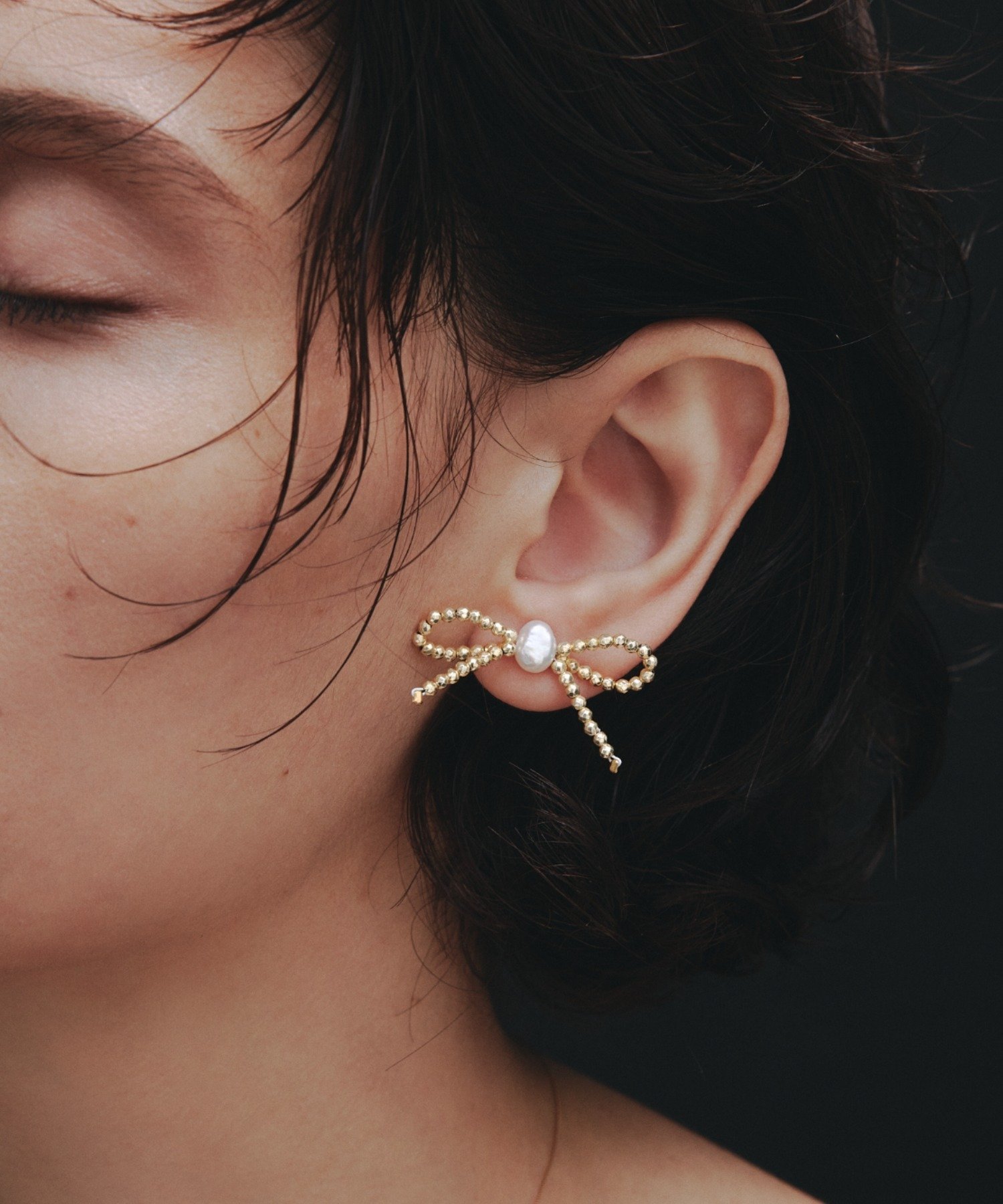 les bon bon les bon bon/waltz dore pierce BOB437 ピアス ギフト セットアップセブン アクセサリー・..