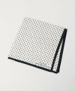 UNITED ARROWS green label relaxing GLR シルク ドット ポケットチーフ ユナイテッドアローズ グリーンレーベルリラクシング...