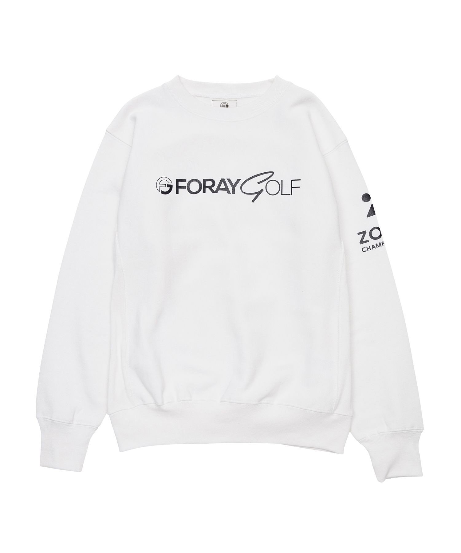 【SALE／50%OFF】UNITED ARROWS GOLF 【別注】＜ZOZO CHAMPIONSHIP * FORAY GOLF * UNITED ARROWS GOLF＞ スウェット ーユニセックスー ユナイテッドアローズ アウトレット スポーツ・アウトドア用品 ゴルフグッズ ホワイト ネイビー【送料無料】