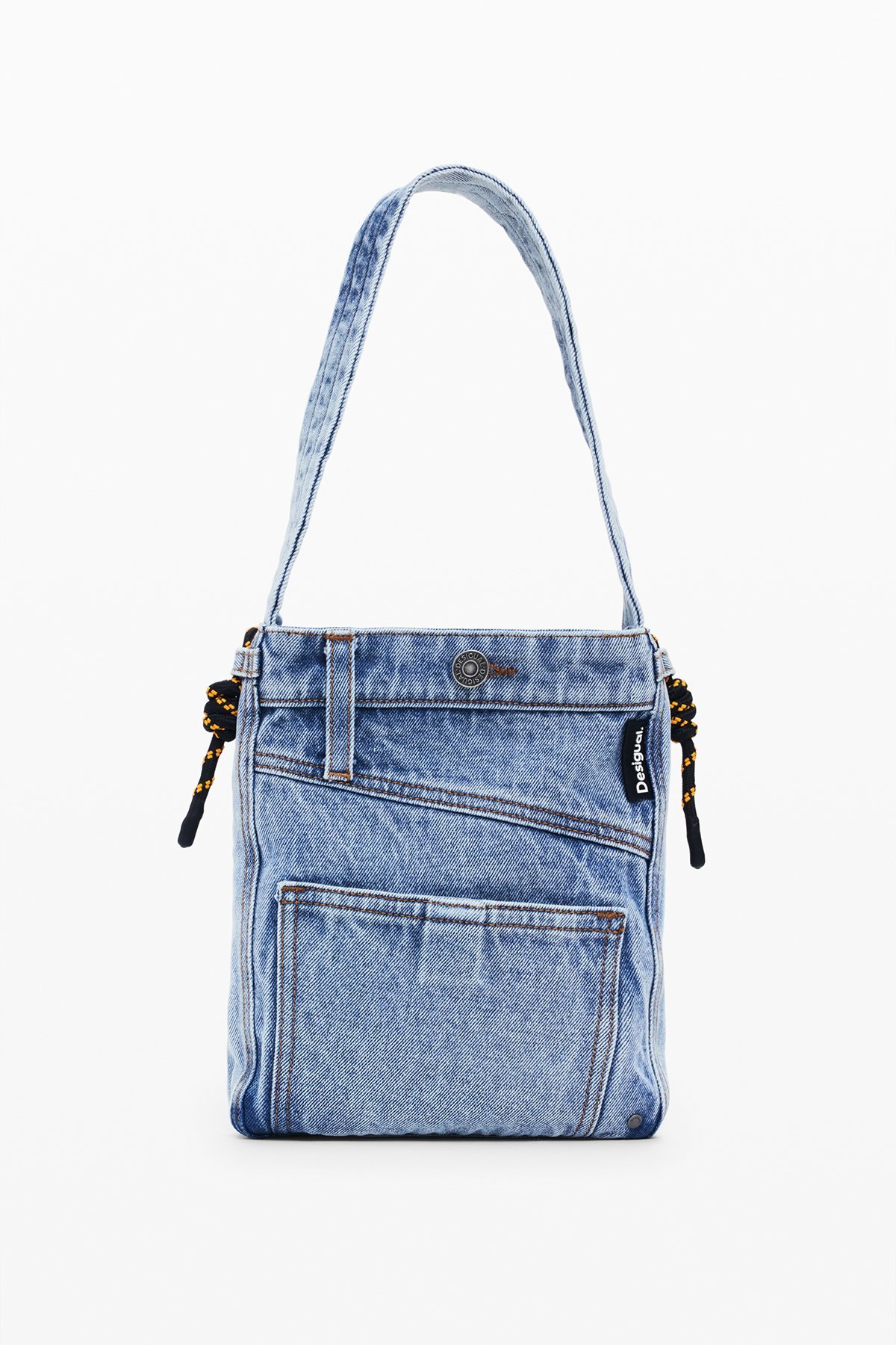REPRISEDENIMAMINI デニム ミニショルダーバッグ デシグアル バッグ ショルダーバッグ ブルー