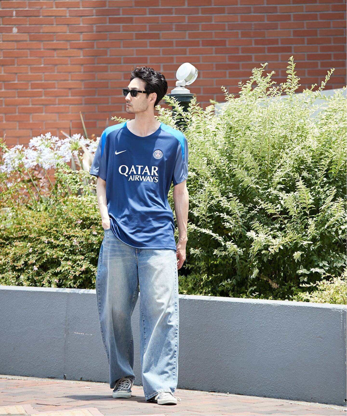 Paris Saint-Germain 【NIKE / ナイキ】 PSG M NK DF STRK SS TOP K HJ7758 エディフィス トップス カットソー・Tシャツ ネイビー【送料無料】