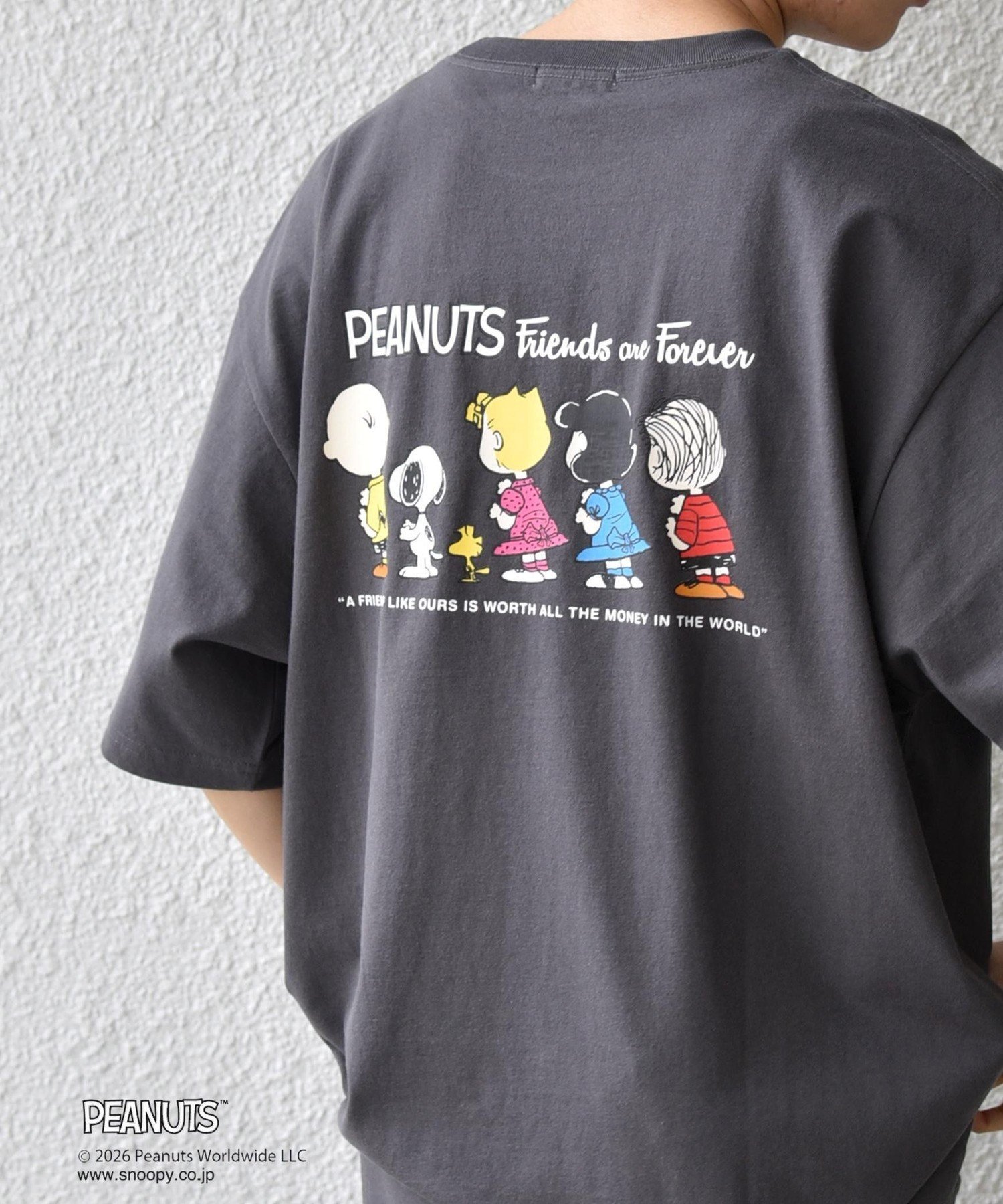 SHIPS any SHIPS any: SNOOPY コラボ グラフィック プリント Tシャツ◇ シップス トップス カットソー・Tシャツ ホワイト グレー【送料無料】