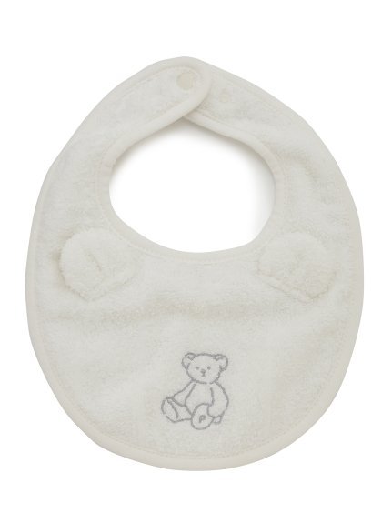 楽天Rakuten Fashiongelato pique 【BABY】タオルスタイ ジェラートピケ マタニティウェア・ベビー用品 スタイ・よだれかけ ホワイト