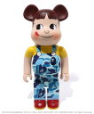 A BATHING APE 【 BAPE X FUJIYA 】ABC CAMO PEKO BE@RBRICK 1000% ア ベイシング エイプ インテリア・生活雑貨 おもちゃ・ゲーム・フ..