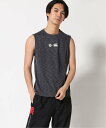 canterbury (M)R+ WORKOUT SHIRT カンタベリー トップス ノースリーブ・タンクトップ グレー ブラック【送料無料】