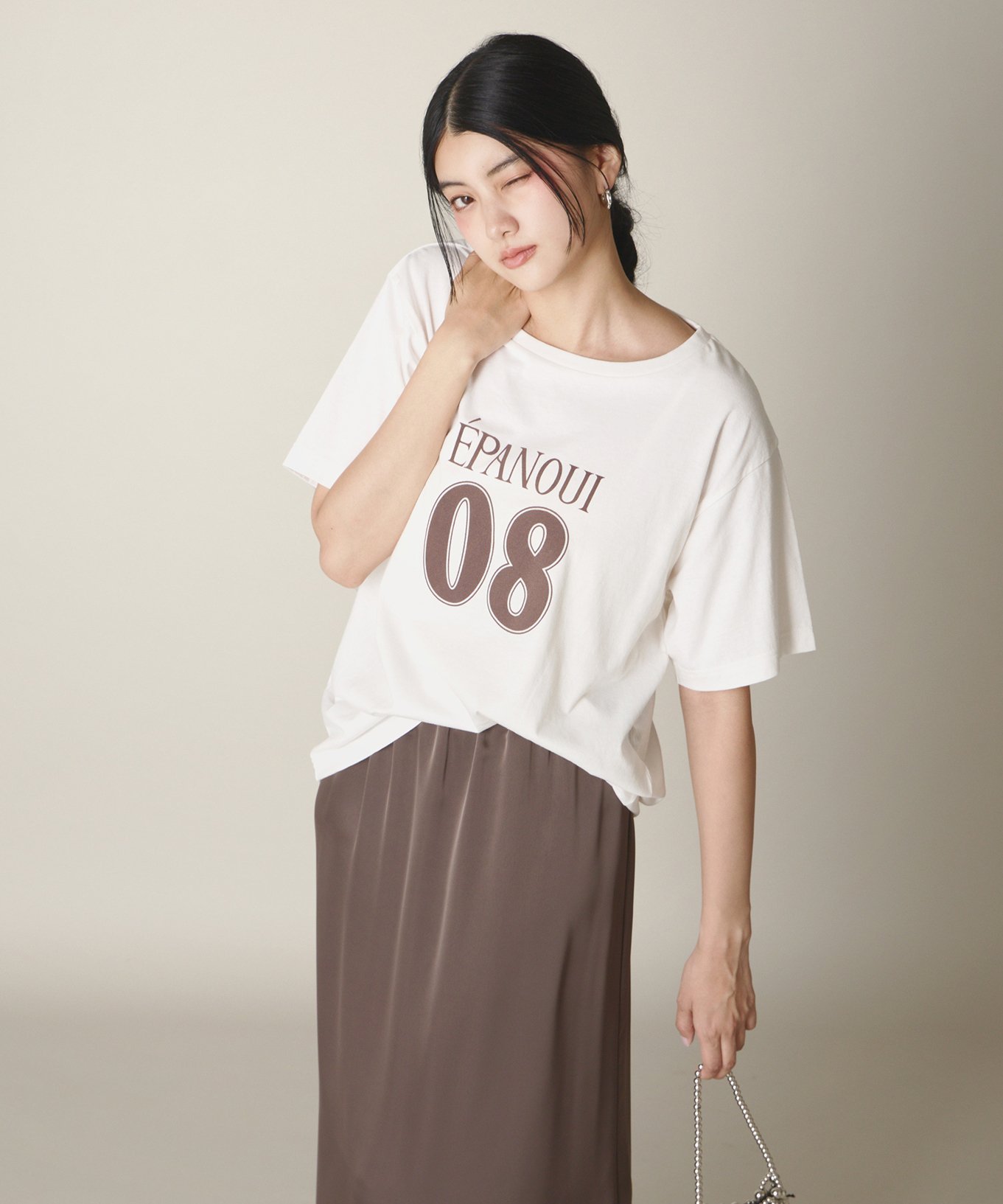 PROPORTION BODY DRESSING ナンバーリングTシャツ プロポーションボディドレッシング トップス カットソー・Tシャツ ブルー グレー ホワイト【送料無料】のサムネイル