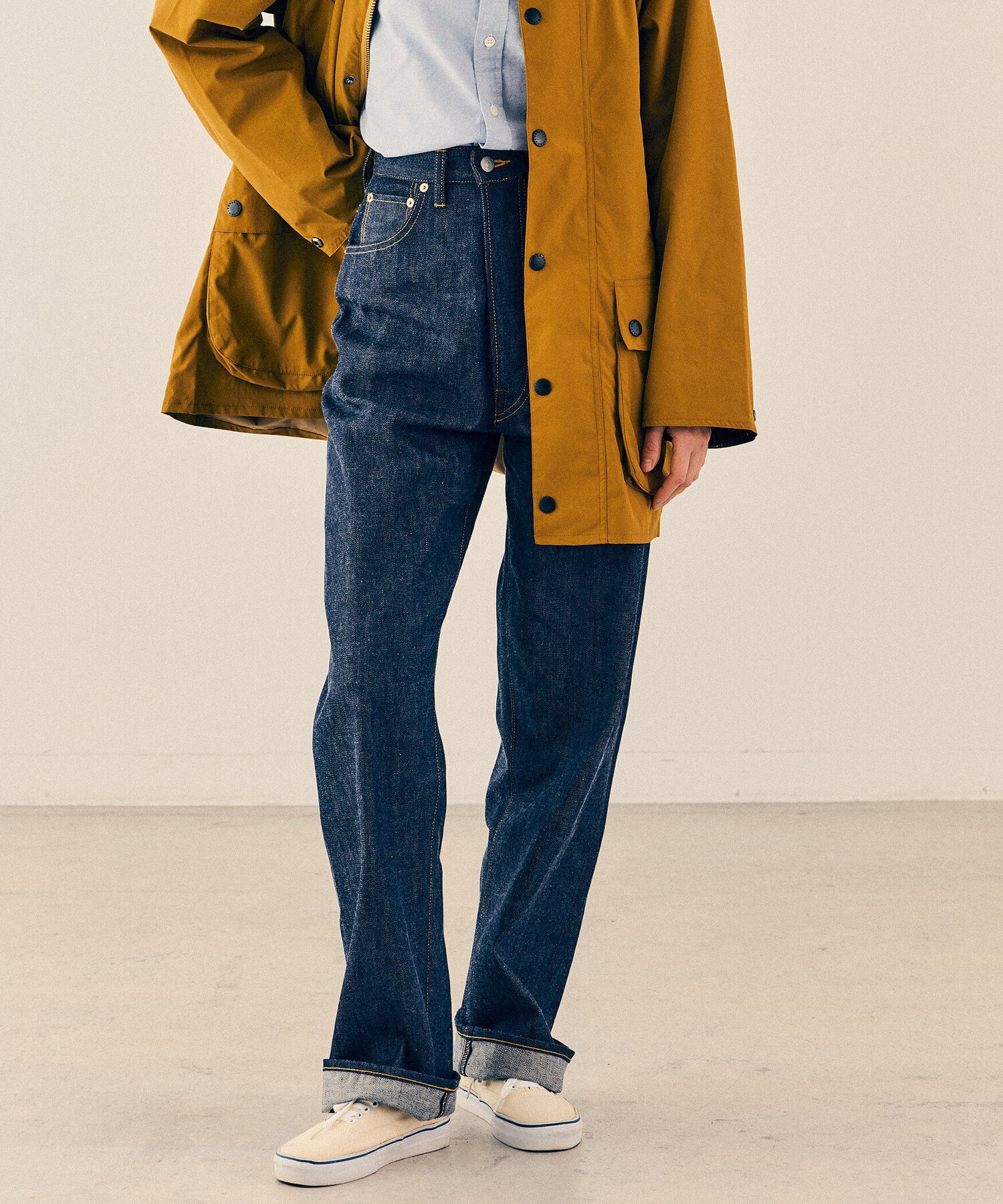Bshop ANATOMICA ｜ 618 MARILYNI NON WASH WOMEN ビショップ パンツ ジーンズ・デニムパンツ ホワイト