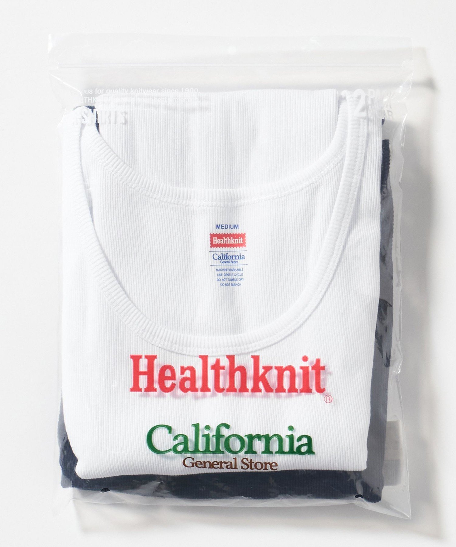 California General Store ＜Healthknit * CGS.＞2セット タンクトップ ビューティー＆ユース　ユナイテッドアローズ トップス ノースリーブ・タンクトップ【送料無料】
