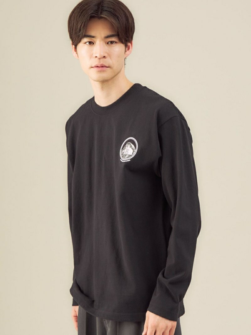 UNITED ARROWS green label relaxing [ ザ ノースフェイス ] THE NORTH FACE ハーフドーム 1ポイント Tシャツ ロンT ユナイテッドアローズ グリーンレーベルリラクシング カットソー Tシャツ ブラック ホワイト【送料無料】