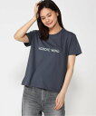 【SALE／50 OFF】upper hights THE BOYFRIEND TEE(213TW01-NDPS) アッパーハイツ トップス カットソー Tシャツ ネイビー