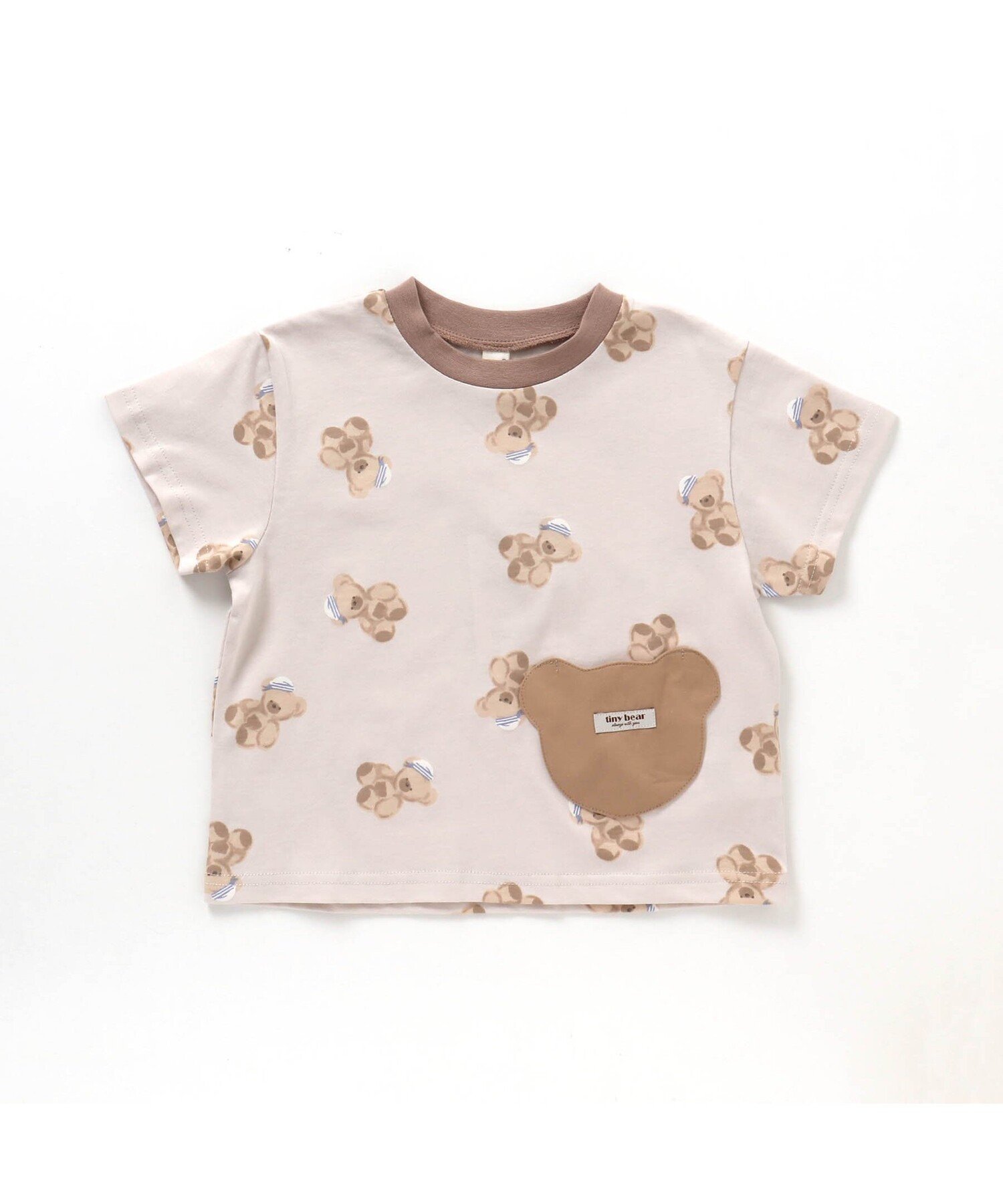 apres les cours tiny bear 4柄マリンTシャツ エフオーオンラインストア トップス カットソー・Tシャツ ベージュ ホワイト イエローのサムネイル