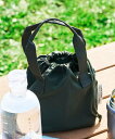 LAKOLE モノクロミニ保冷ポーチ ラコレ 食器・調理器具・キッチン用品 弁当箱・ランチボックス ホワイト グレー