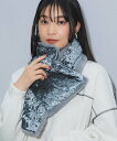 BEAMS HEART WOMEN リバーシブル キルト&ファー ストール 防寒 ギフト 24AW ビームス ハート ファッション雑貨 マフラー・ストール・ネッ...