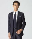 【SALE/29%OFF】Paul Stuart 「BAKER MODEL」ウール・シルク・カシミヤ三者混ピンストライプ柄スーツ/セットアップ ポール・スチュア...