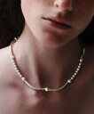 quip queint quip queint/bowling tribe bow necklace フォブ アクセサリー・腕時計 ネックレス シルバー【送料無料】