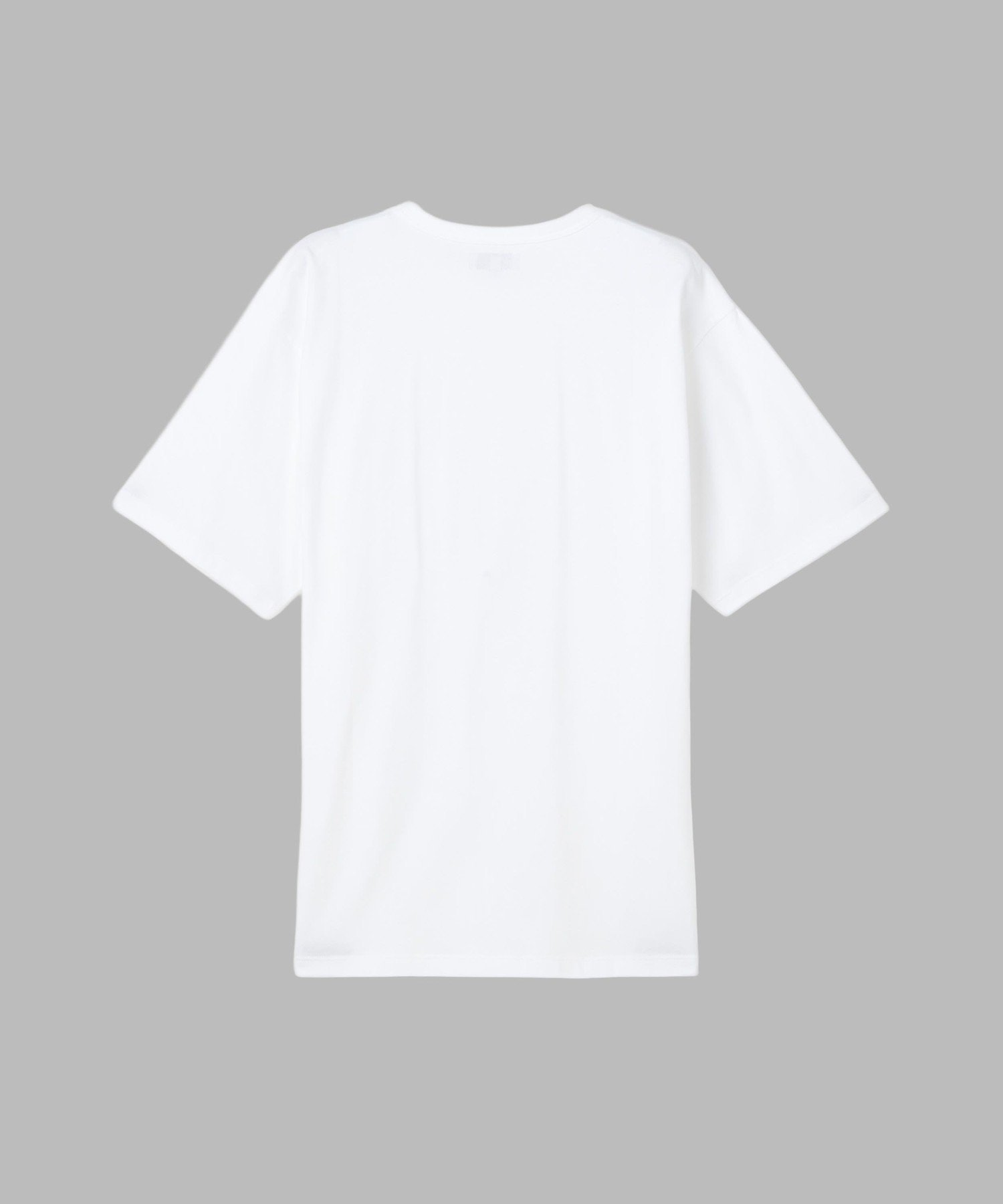 agnes b. HOMME WEBスペシャル ロゴ プリント コットン 半袖 Tシャツ アニエスベー トップス カットソー・Tシャツ ホワイト【送料無料】