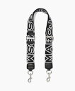 マークジェイコブス バッグ（レディース） MARC JACOBS 【公式】THE OUTLINE LOGO STRAP/ザ アウトライン ロゴ ストラップ マーク ジェイコブス バッグ その他のバッグ ブラック【送料無料】