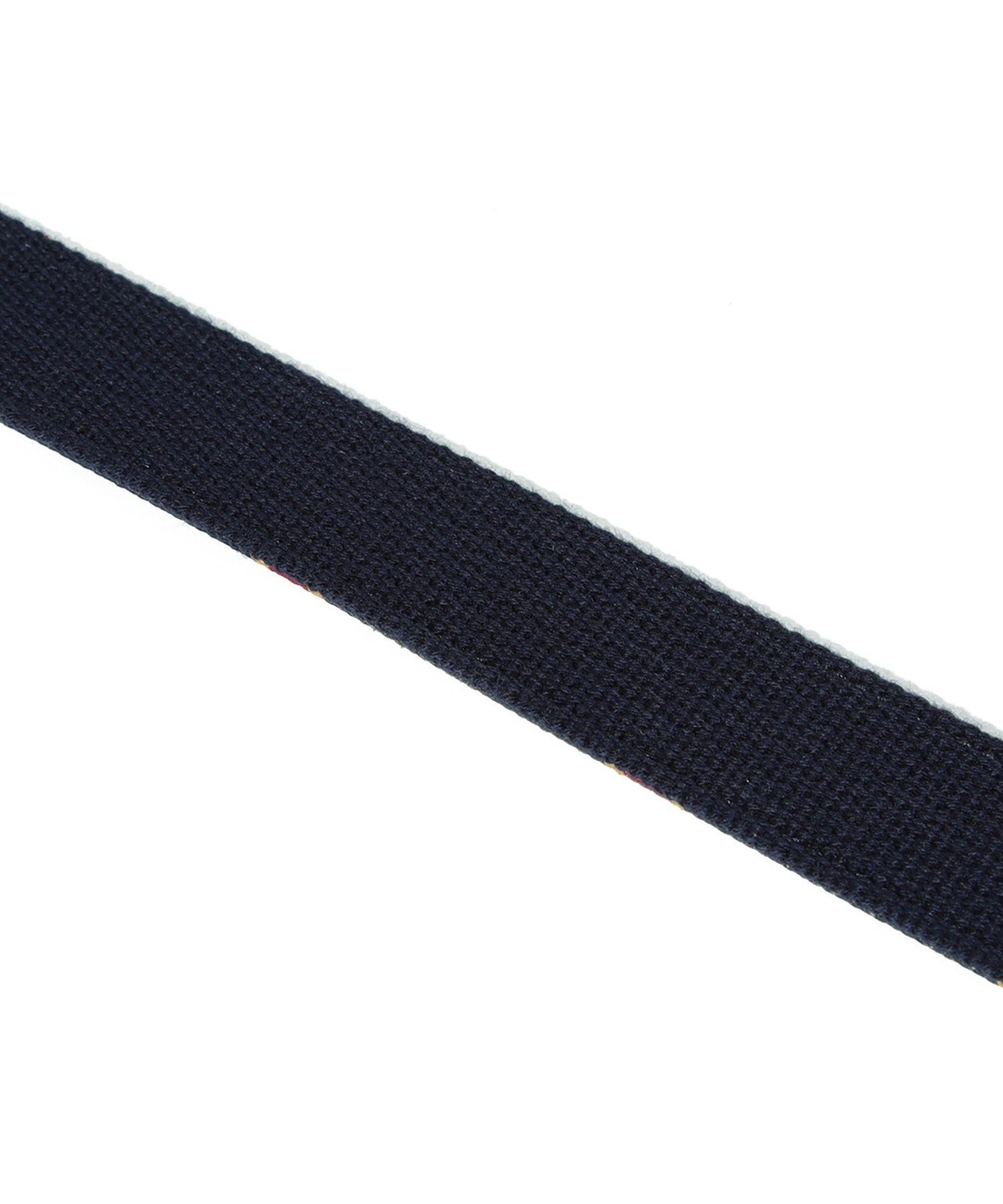 BEAMS PLUS Leather Tab Ribbon Belt ビームス メン ファッション雑貨 ベルト ネイビー【送料無料】