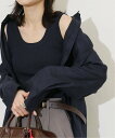 JOURNAL STANDARD 《追加3》Uネックニットタンク ジャーナル スタンダード トップス ノースリーブ・タンクトップ ネイビー グレー ベージュ【送...