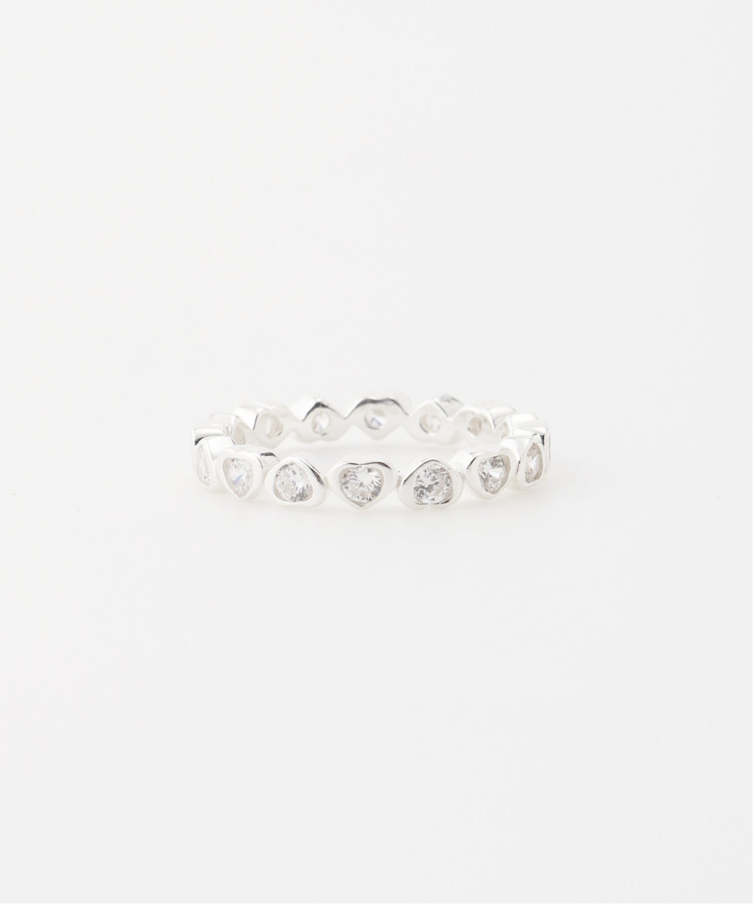 SCALABLANCHE SCALABLANCHE/(U)ハートStonesリング(SV925) スカラ アクセサリー・腕時計 リング・指輪 シルバー