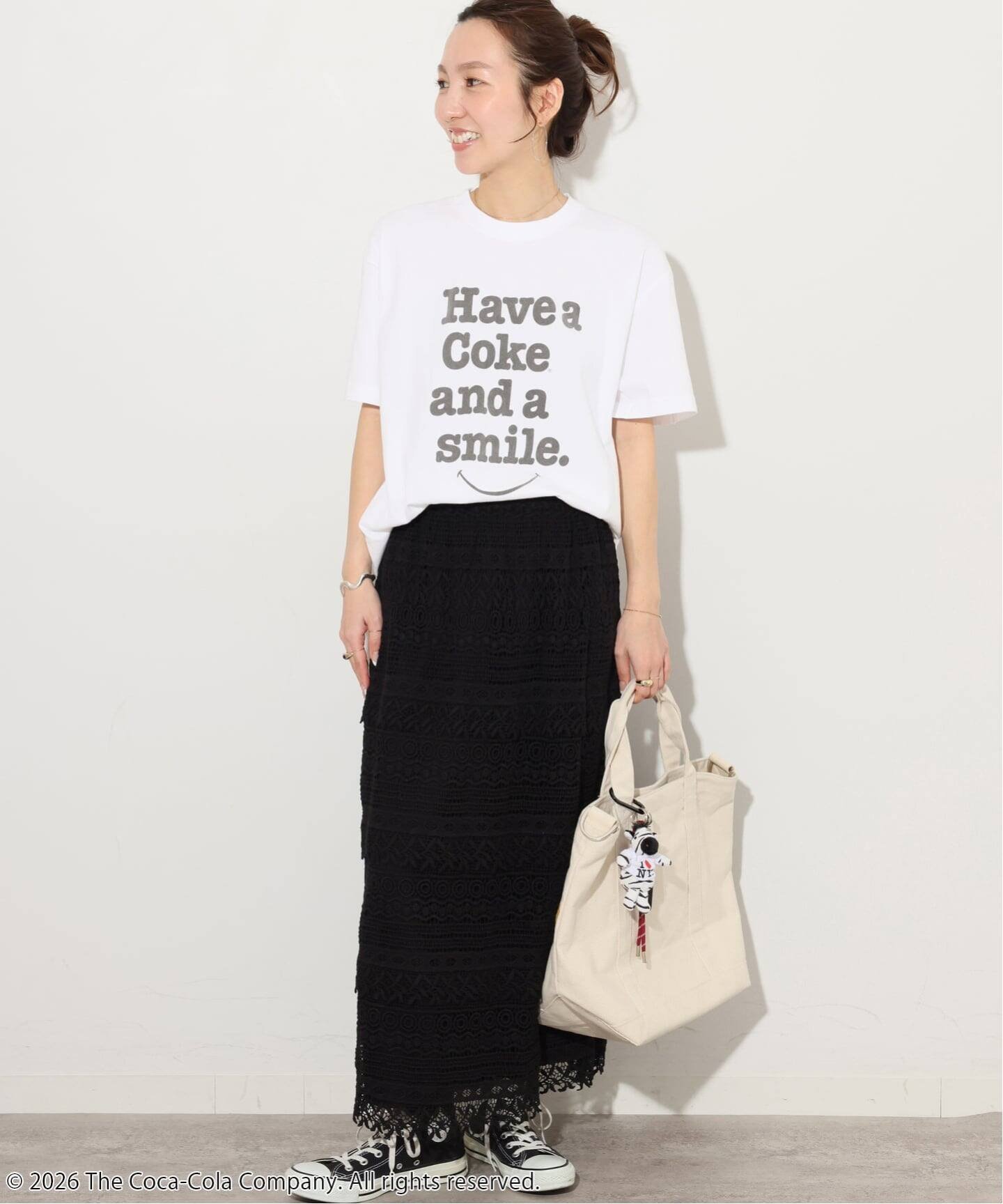 JOURNAL STANDARD relume 《追加》別注【GOOD ROCK SPEED】コカ・コーラTEE ジャーナル スタンダード レリューム トップス カットソー・Tシャツ ホワイト