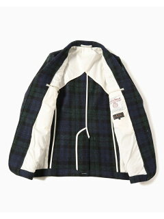 Harris Tweed Sack Sport Coat 38-16-0111-803: Black Watch Harris Tweed Sack Sport Coat 38-16-0111-803: Black Watch