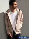 【SALE/30%OFF】NICOLE CLUB FOR MEN 【RIELABO】ダンボールポンチZIP-UPパーカー ニコル トップス その他のトップス ホ...