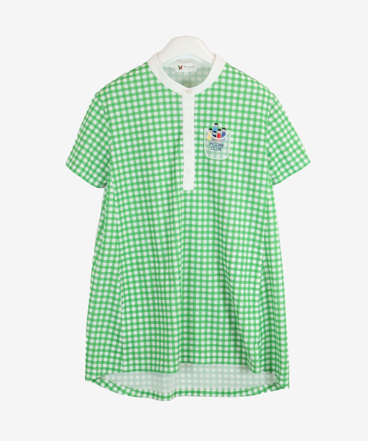 【SALE／40%OFF】Picone Club バンドカラー半袖プルオーバー ピッコーネクラブ トップス カットソー・Tシャツ レッド ブルー ネイビー グリーン【送料無料】